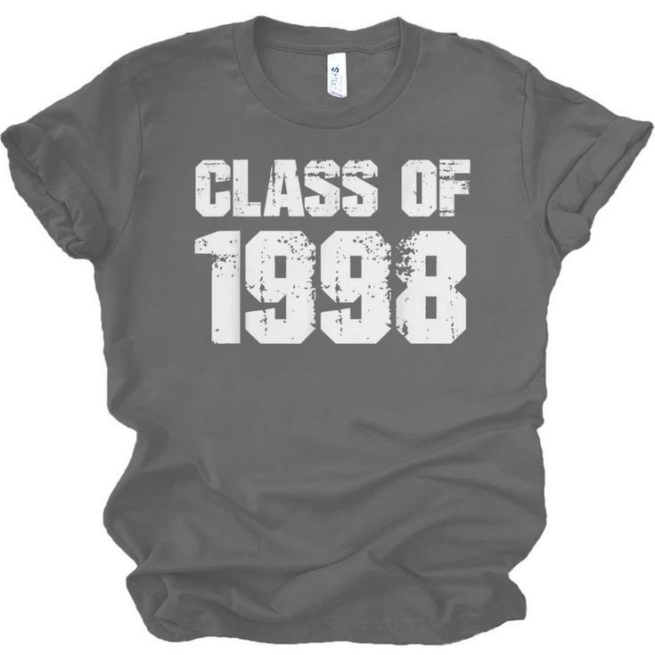 Class Of 1998 High School College Graduation Reunion Unisex Jersey T-Shirt