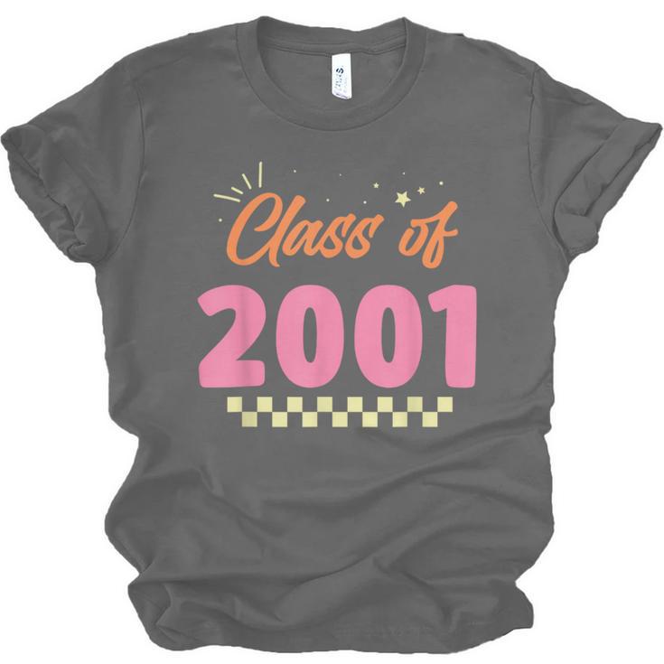 Class Of 2001 Meetup School Graduation Reunion Unisex Jersey T-Shirt