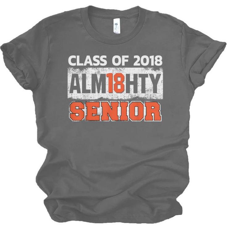 Class Of 2018 Alm18hty Senior 2018 Graduation T-Shirt Unisex Jersey T-Shirt