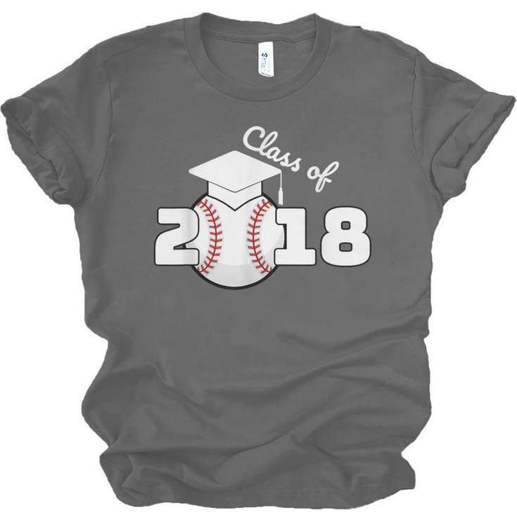 Class Of 2018 Baseball Senior Graduation Shirt Grad Unisex Jersey T-Shirt