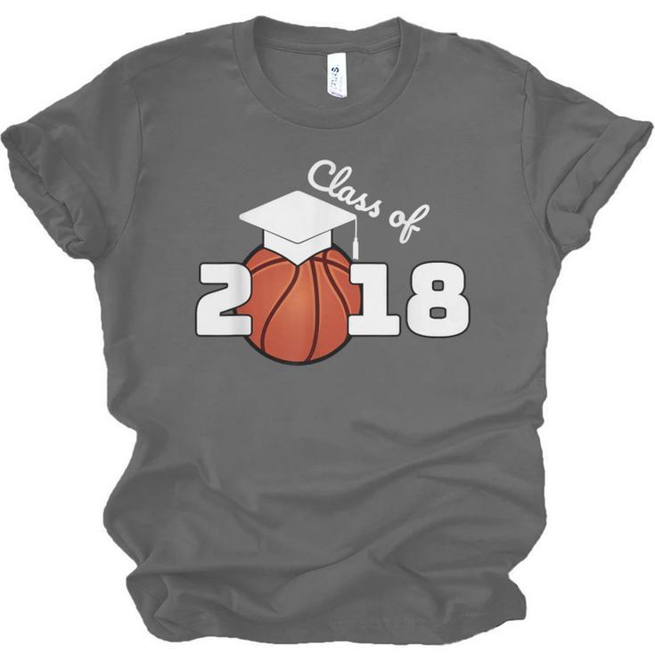 Class Of 2018 Basketball Senior Graduation Shirt Grad Unisex Jersey T-Shirt