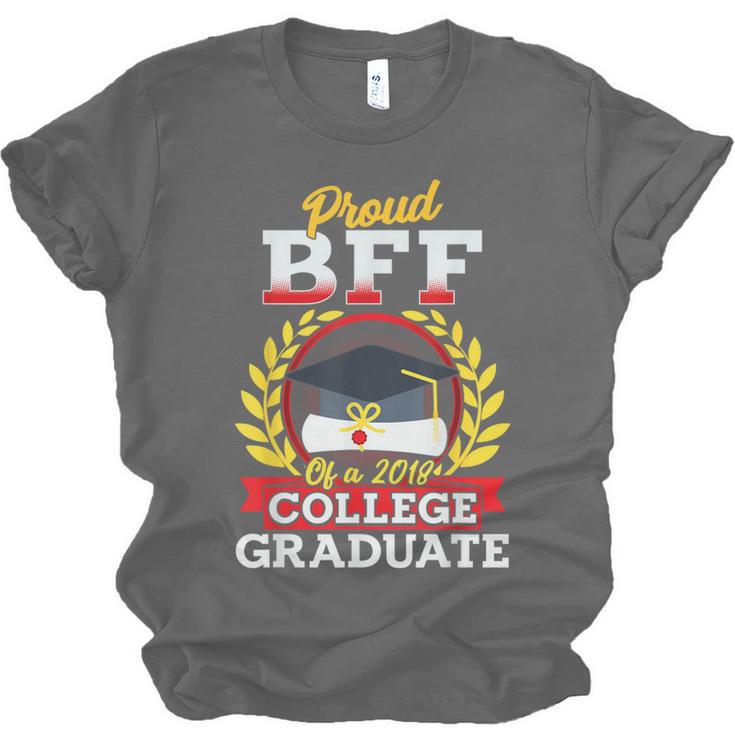 Class Of 2018 Graduation Tshirt For BFF Of Graduate Unisex Jersey T-Shirt