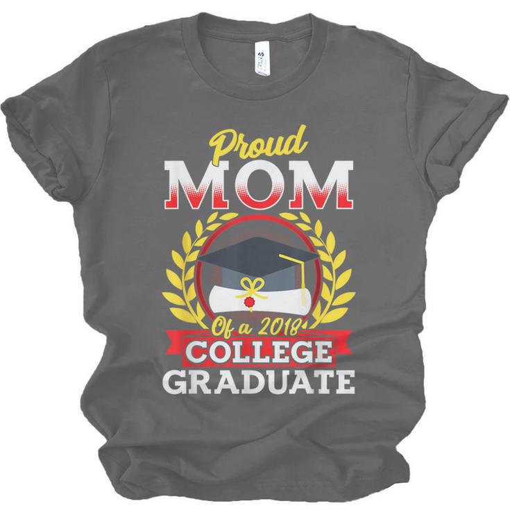 Class Of 2018 Graduation Tshirt For Mom Of Graduate Unisex Jersey T-Shirt