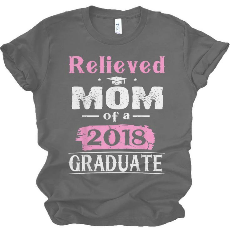 Class Of 2018 Graduation Shirt Mom Of Graduate Unisex Jersey T-Shirt