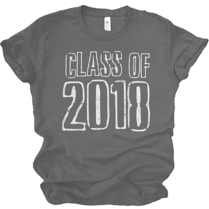 Class Of 2018 Senior Graduation Unisex Jersey T-Shirt