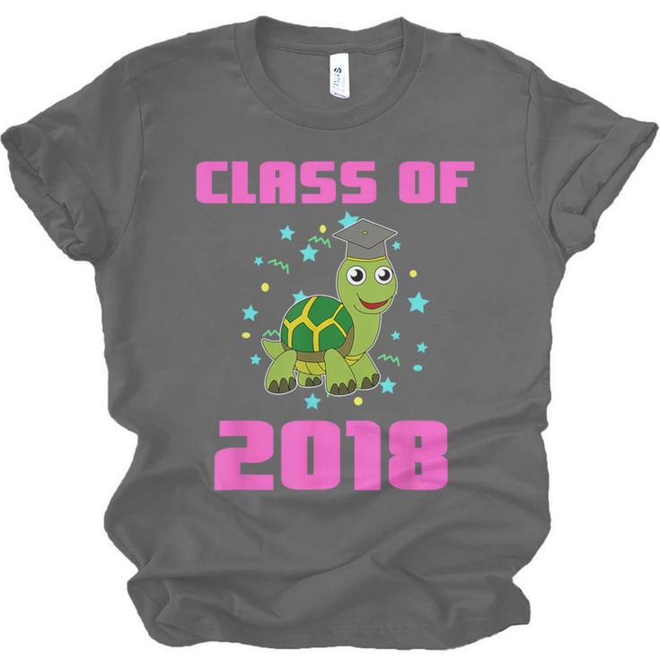 Class Of 2018 Turtle Shirt Graduation Kids Unisex Jersey T-Shirt