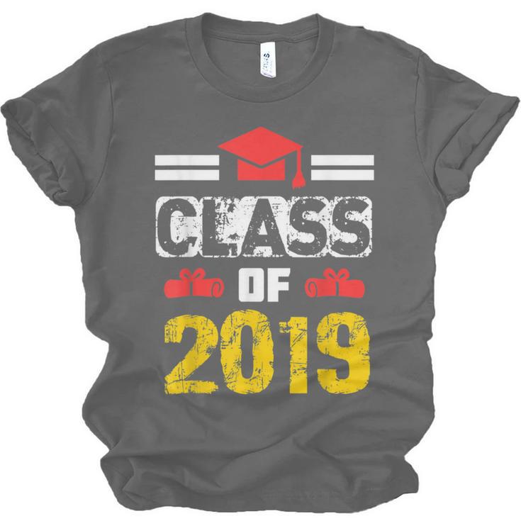 Class Of 2019 Graduation Senior High School College Unisex Jersey T-Shirt