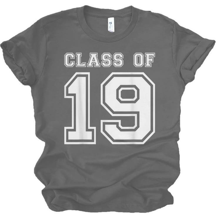 Class Of 2019 Senior Graduation Shirt 2019 Graduate Unisex Jersey T-Shirt