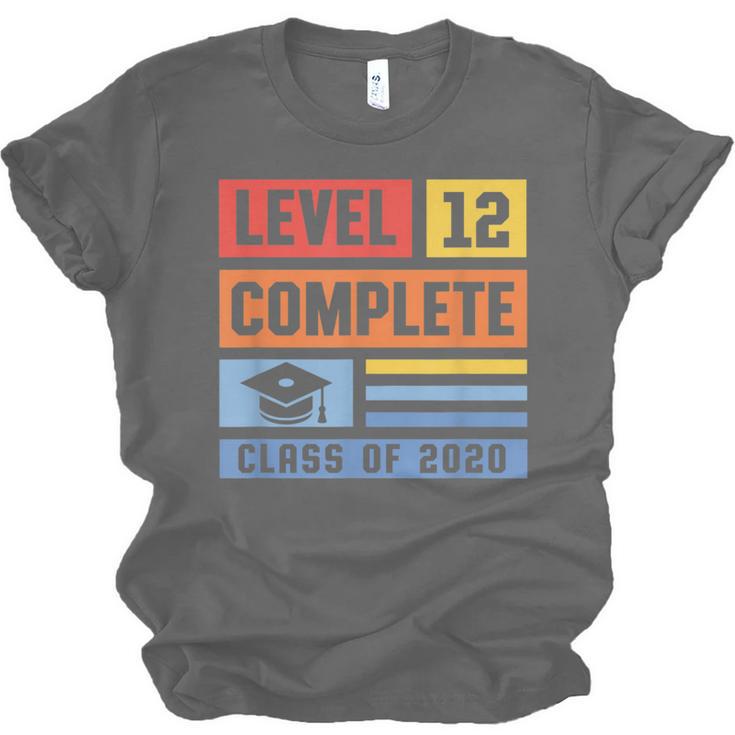 Class Of 2019 Senior High School Graduation Level 12th Grade Unisex Jersey T-Shirt