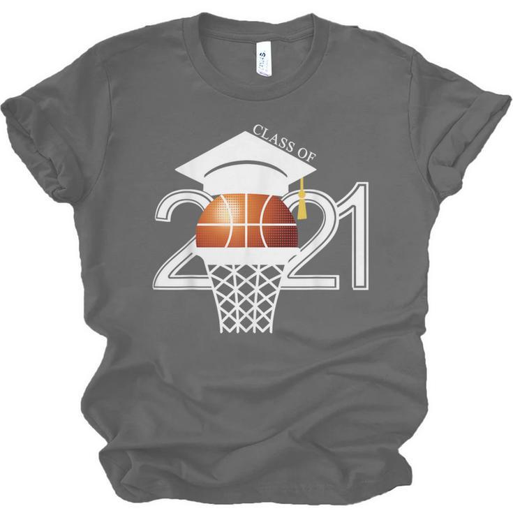Class 2021 Graduation Senior Basketball Player Unisex Jersey T-Shirt