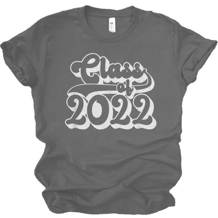 Class Of 2022 High School Senior College Senior Graduation Unisex Jersey T-Shirt