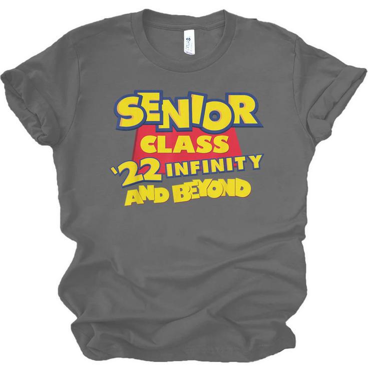 Class Of 2022 Senior 2000s Animated Movie Style Graduation Unisex Jersey T-Shirt