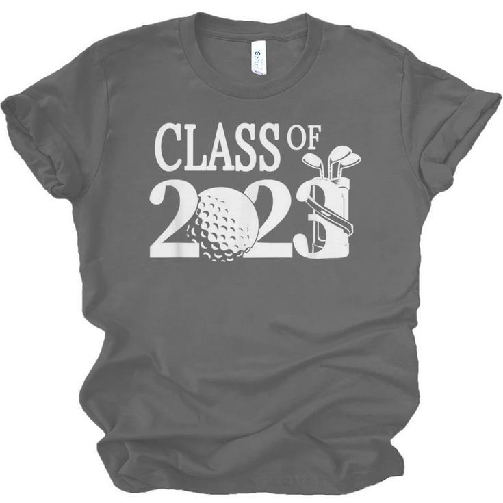 Class Of 2023 Graduation Senior Golfer Golf Player Unisex Jersey T-Shirt