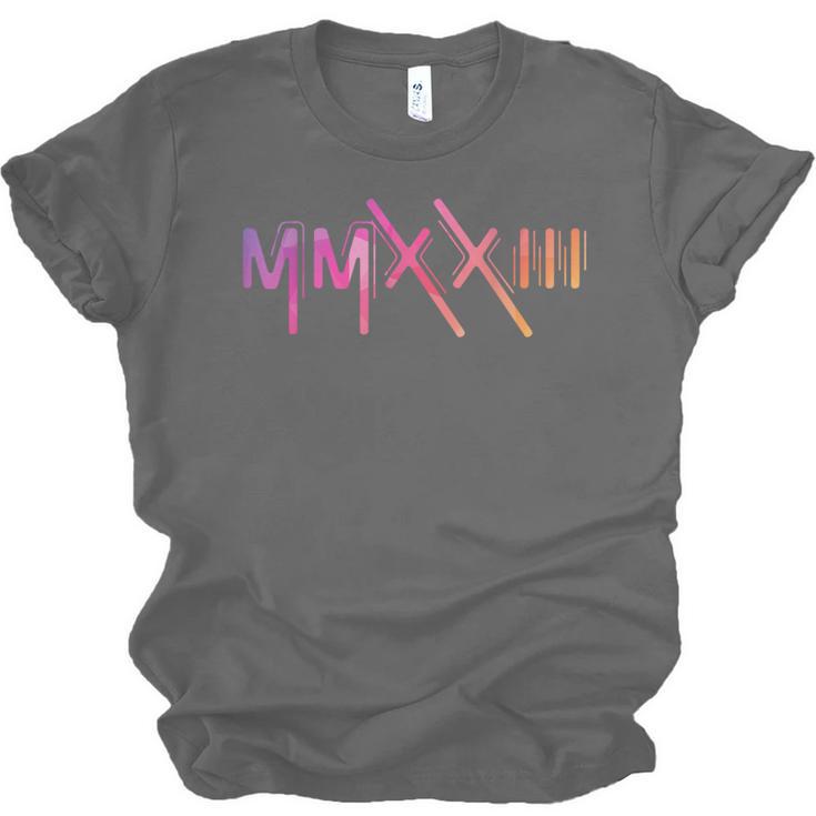 Class Of 2023 Senior 23 Graduation Idea Roman Numeral Unisex Jersey T-Shirt