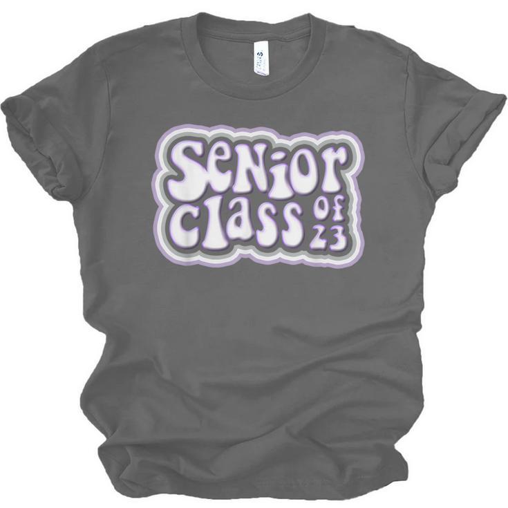 Class Of 2023 Senior Back To School Graduation Unisex Jersey T-Shirt