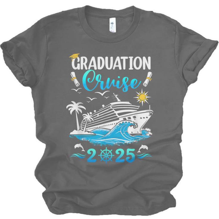 Class Of 2025 Graduation Cruise Senior Graduates Vacation Unisex Jersey T-Shirt