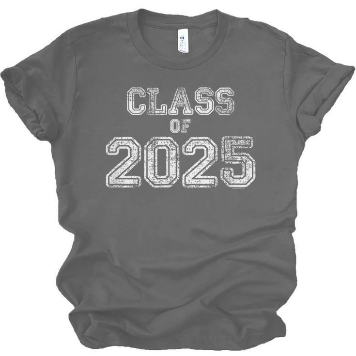 Class Of 2025 Senior 2025 Graduation Vintage School Spirit Unisex Jersey T-Shirt