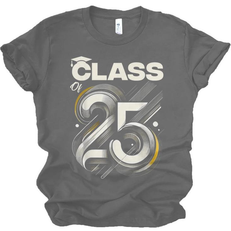 Class Of 2025 Shirt Graduation Senior High School College Unisex Jersey T-Shirt