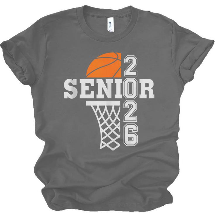 Class Of 2026 Basketball Senior 26 Player Team Graduation Unisex Jersey T-Shirt