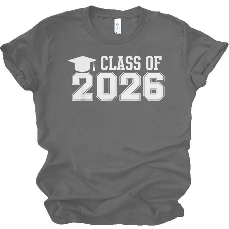 Class Of 2026 Graduation School Vintage Spirit Senior 2026 Unisex Jersey T-Shirt