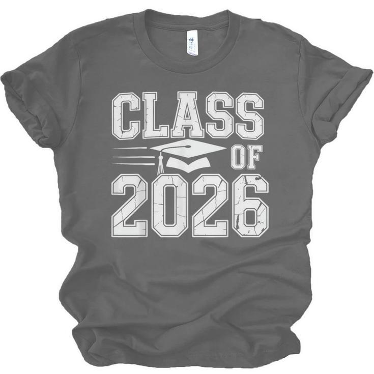 Class Of 2026 Graduation Senior School Pride Unisex Jersey T-Shirt