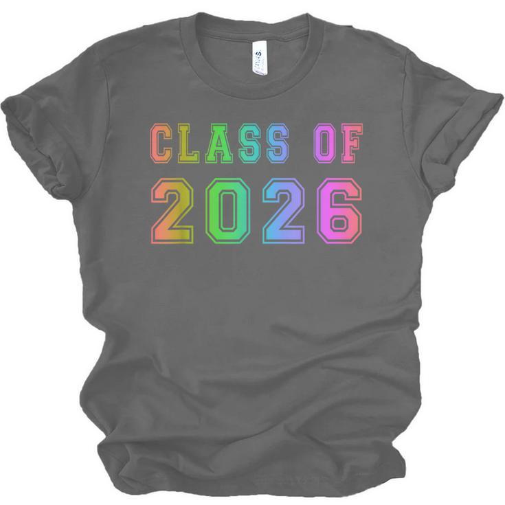 Class Of 2026 High School Graduation Date GraduateShirt Unisex Jersey T-Shirt