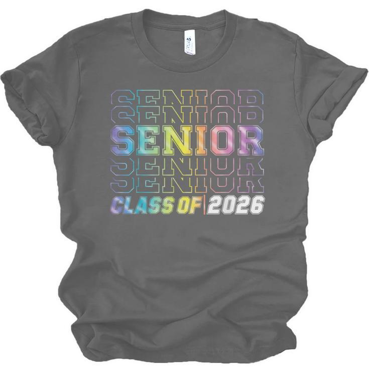 Class Of 2026 Senior 2026 Back To School 2026 Graduation 26 Unisex Jersey T-Shirt