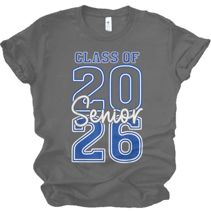 Class Of 2026 Senior Retro Graduation 2026 First Day Vintage Unisex Jersey T-Shirt