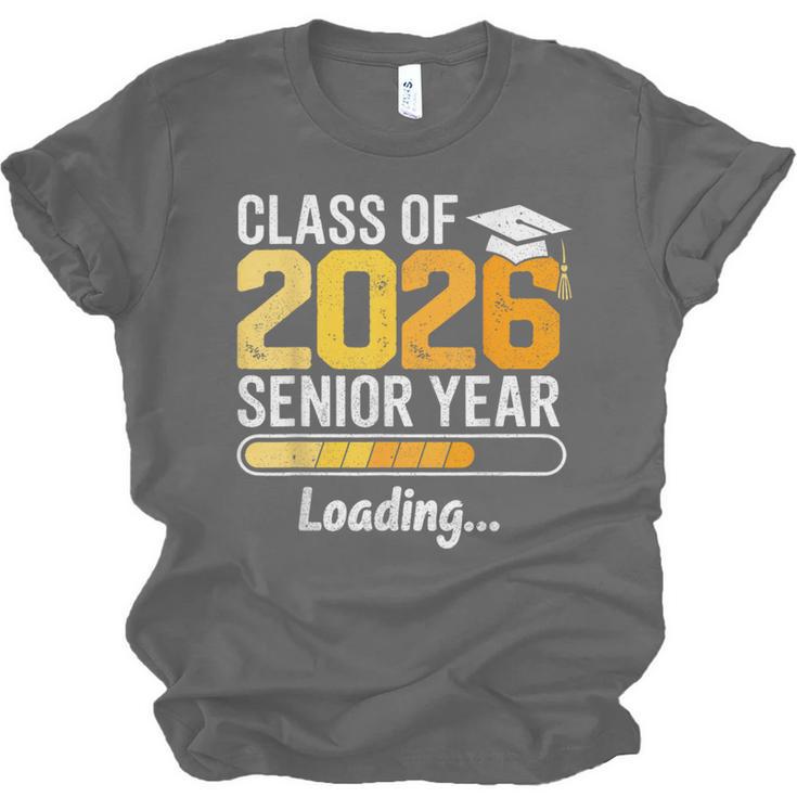 Class Of 2026 Senior Year Loading Senior 2026 Graduation Unisex Jersey T-Shirt