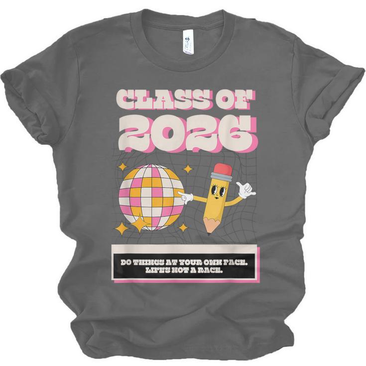 Class Of 2026 Students Graduate 2026 Graduation Unisex Jersey T-Shirt