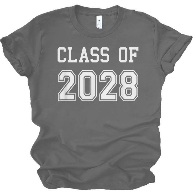 Class Of 2028 Graduation School Grad 2028 Graduate Unisex Jersey T-Shirt