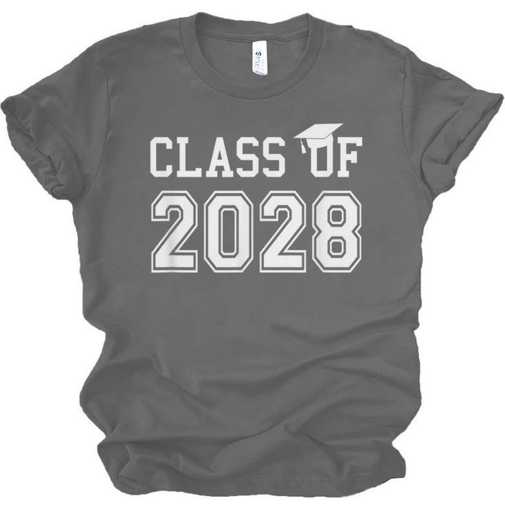 Class Of 2028 GraduationShirt Future School Graduate Unisex Jersey T-Shirt