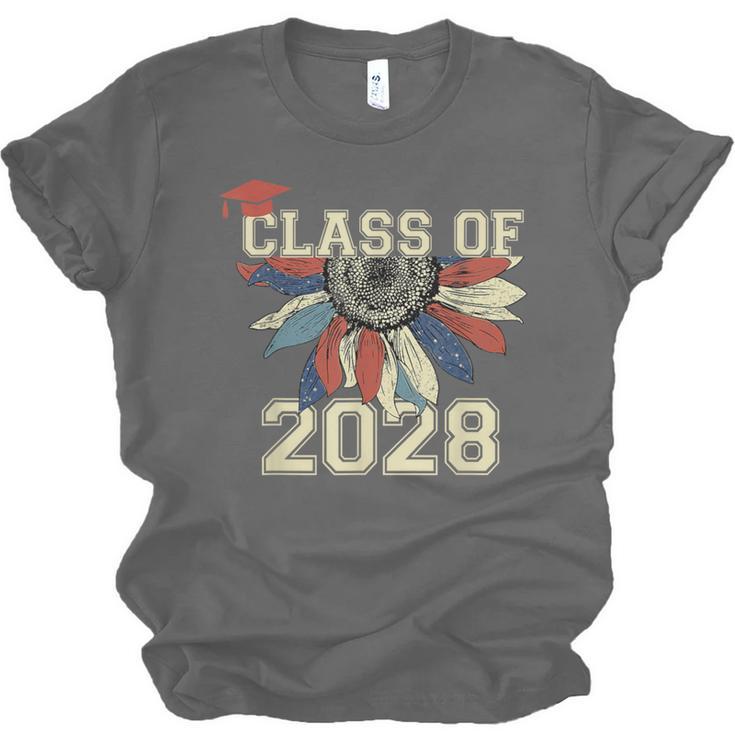 Class Of 2028 High School Graduation Senior 2028 Unisex Jersey T-Shirt