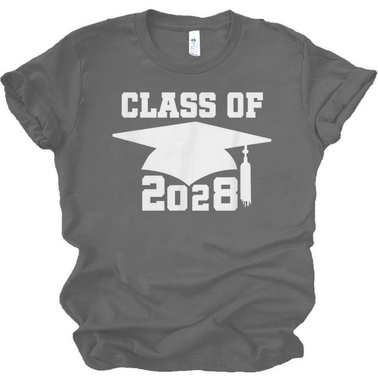 Class Of 2028 T-Shirt School Graduation Pride Tee Unisex Jersey T-Shirt
