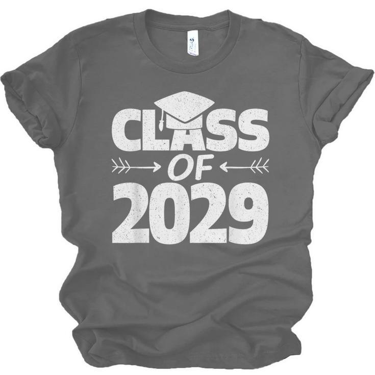 Class Of 2029 Shirt For Elementary Kids Graduation Unisex Jersey T-Shirt