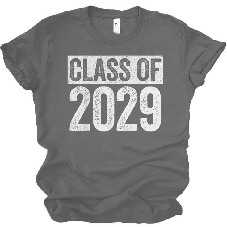 Class Of 2029 Shirt Senior 2029 Graduation Unisex Jersey T-Shirt