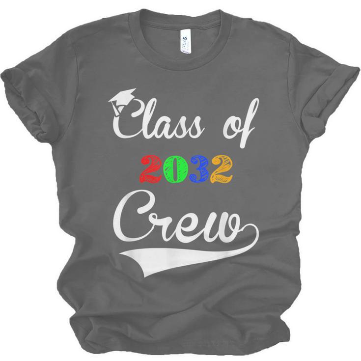 Class Of 2032 Kindergarten Back To School Graduation Unisex Jersey T-Shirt