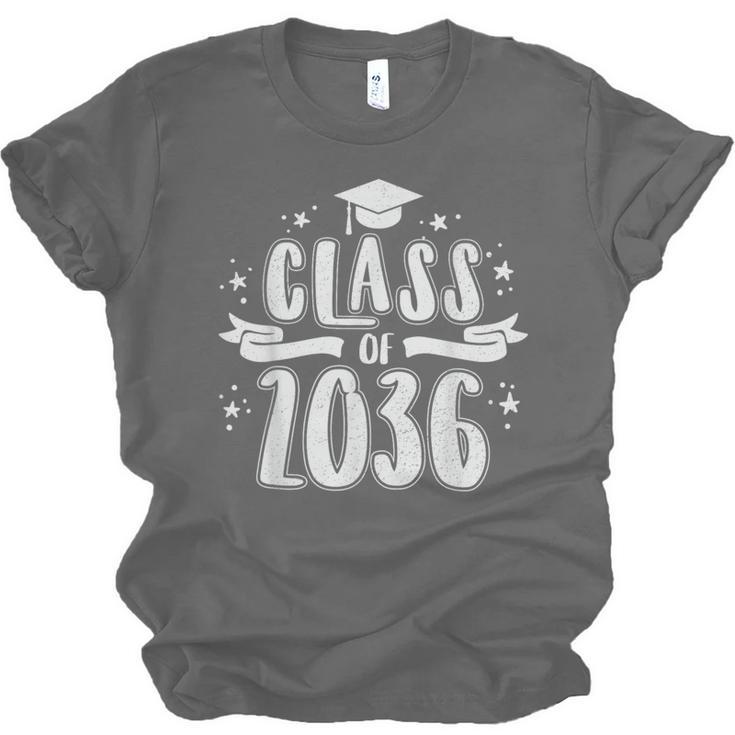 Class Of 2036 Last First Day Of School Graduation Men Women Unisex Jersey T-Shirt