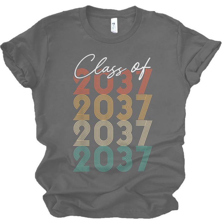 Class Of 2037 Vintage Kindergarten To Graduation Unisex Jersey T-Shirt