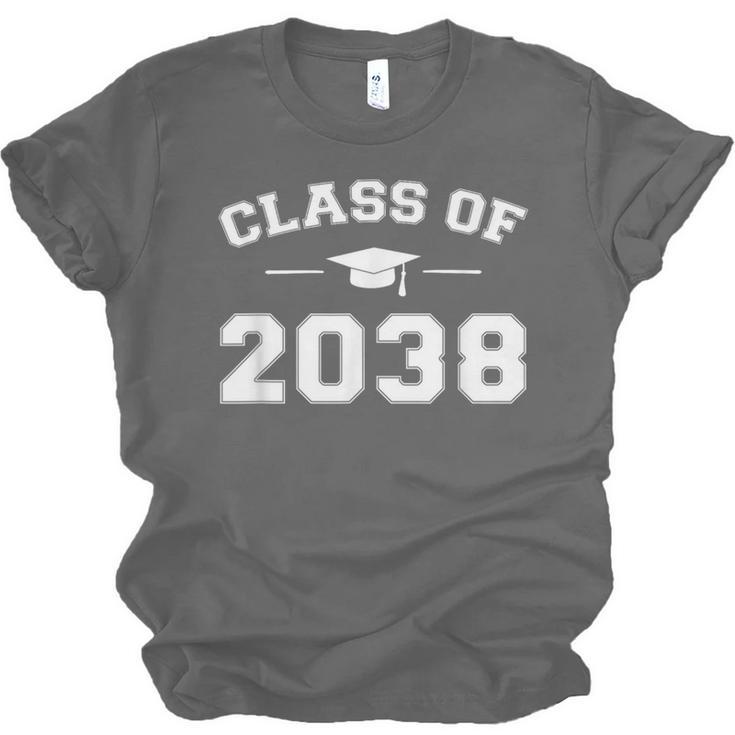 Class Of 2038 Grow Together First Day Of School Graduation Unisex Jersey T-Shirt