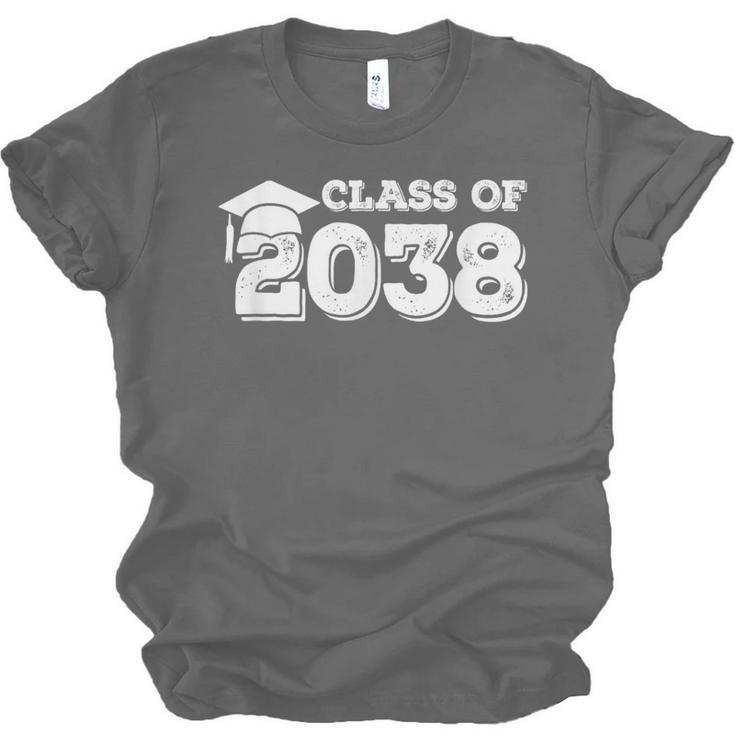 Class Of 2038 Shirt Senior Graduation 2038 Unisex Jersey T-Shirt