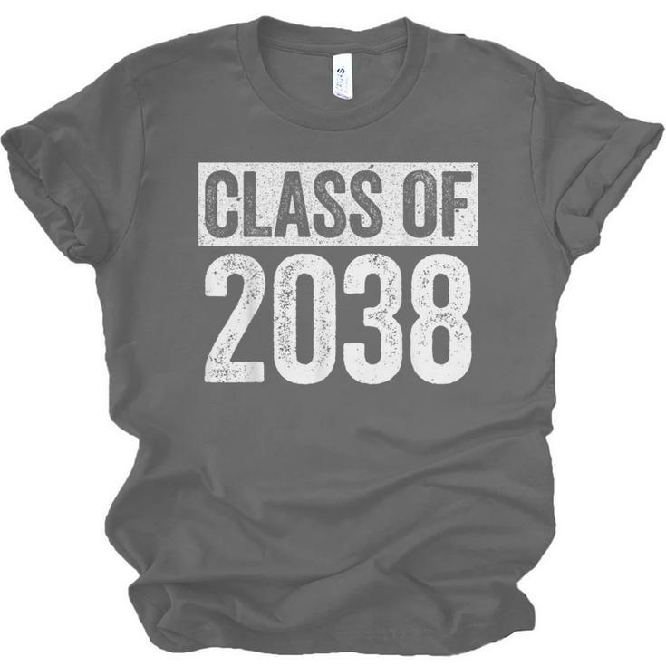 Class Of 2038 Shirt Senior 2038 Graduation Unisex Jersey T-Shirt