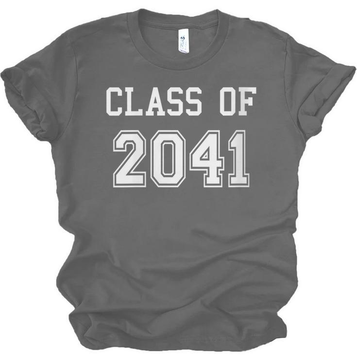 Class Of 2041 Graduation School Future Graduate Unisex Jersey T-Shirt