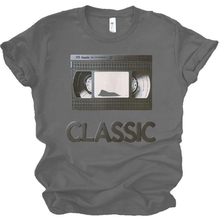 Classic VHS Tape Nostalgia Retro Unisex Jersey T-Shirt Classic VHS Tape Nostalgia Retro Unisex Jersey T-Shirt