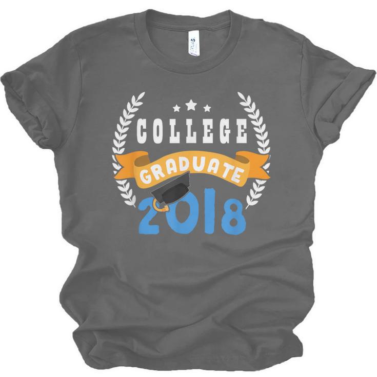 College Graduation Shirts Graduate Grad 2018 Unisex Jersey T-Shirt