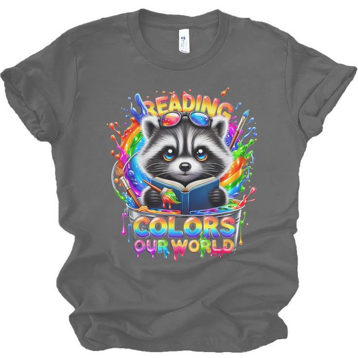 Color Our World 2026 Reading Book Unisex Jersey T-Shirt Color Our World 2026 Reading Book Unisex Jersey T-Shirt