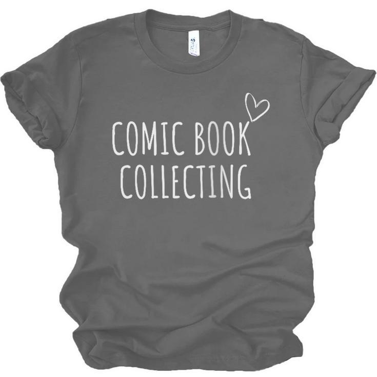 Comic Book Collecting Collector Unisex Jersey T-Shirt