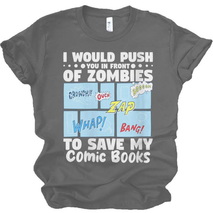 Comics Collecting Book Collector Guide Comics Lover Unisex Jersey T-Shirt