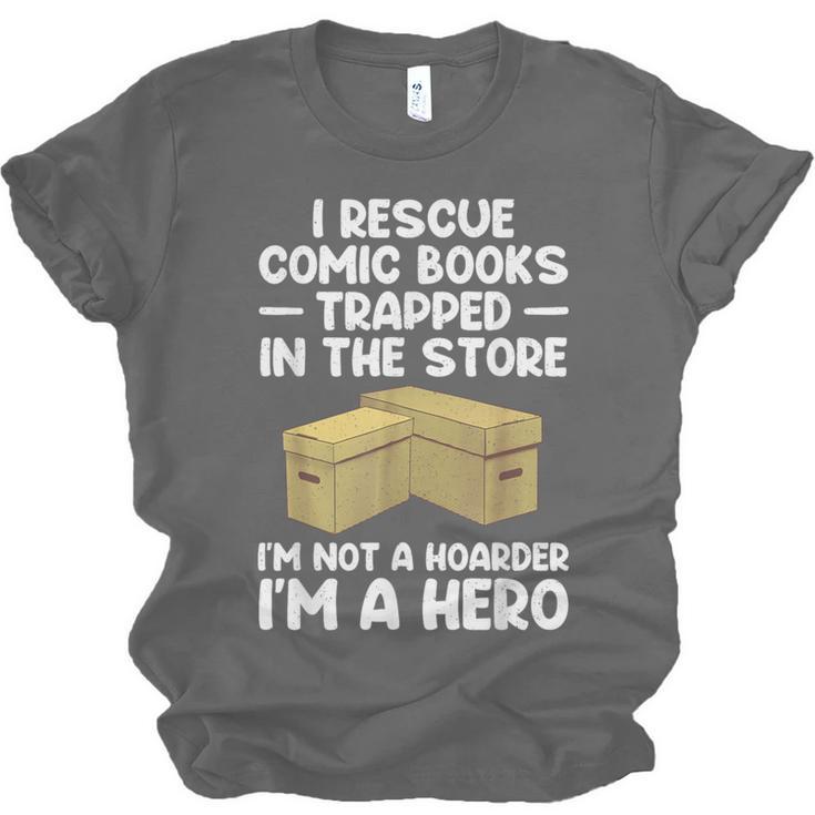 Cool Comic Book For Men Women Comic Book Collector Unisex Jersey T-Shirt