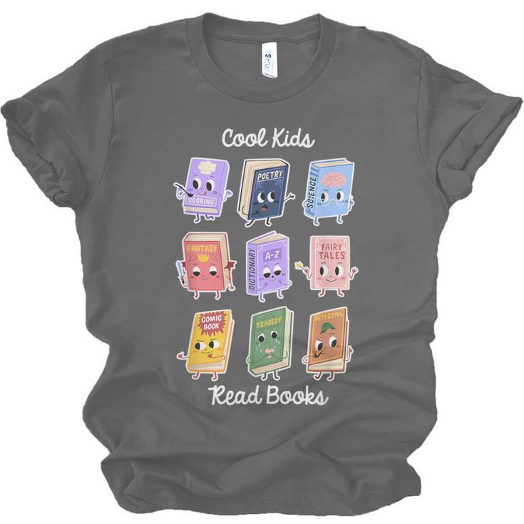 Cool Kids Read Books Apparel Unisex Jersey T-Shirt